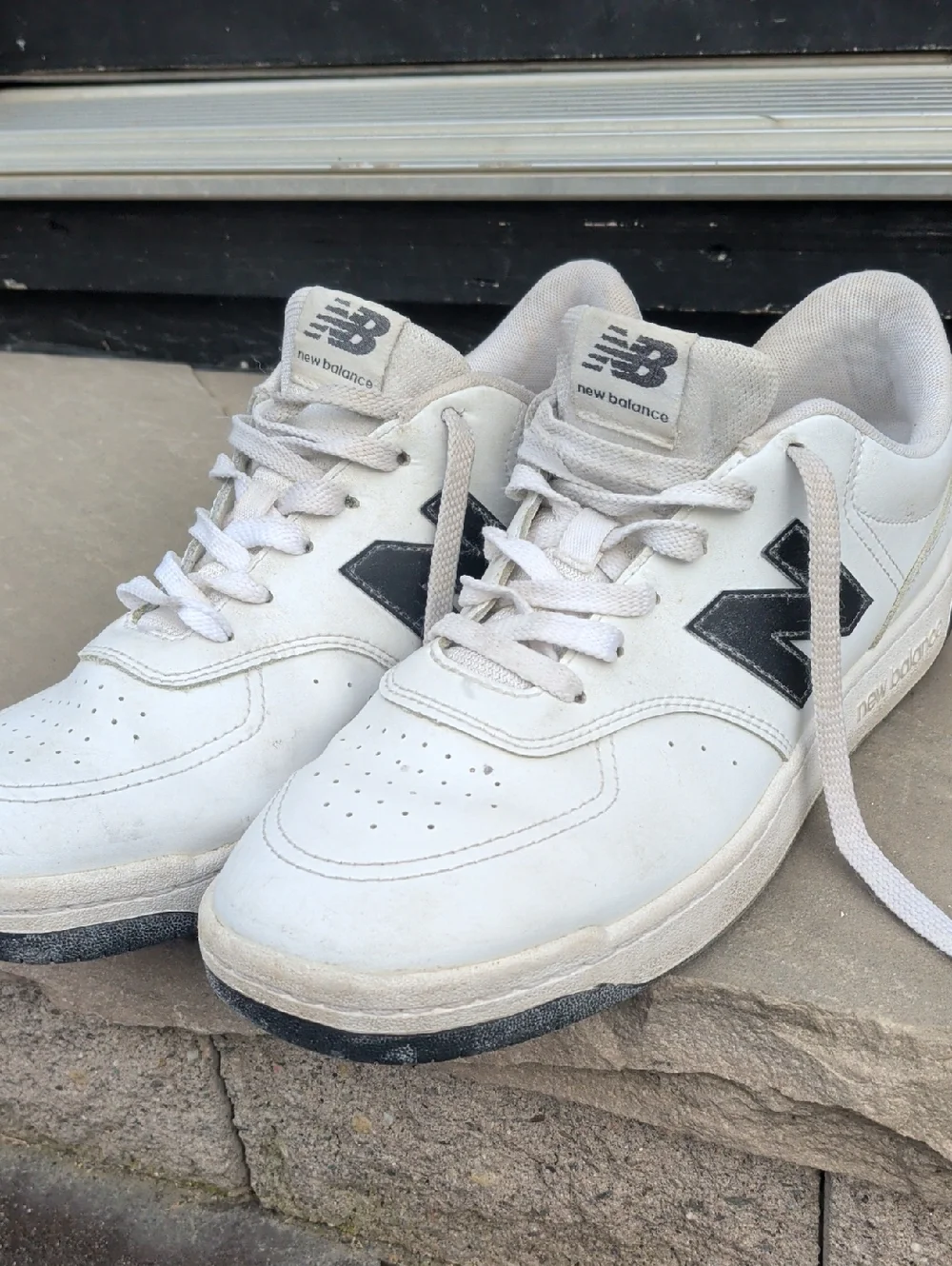 New Balance Men's White Sneakers